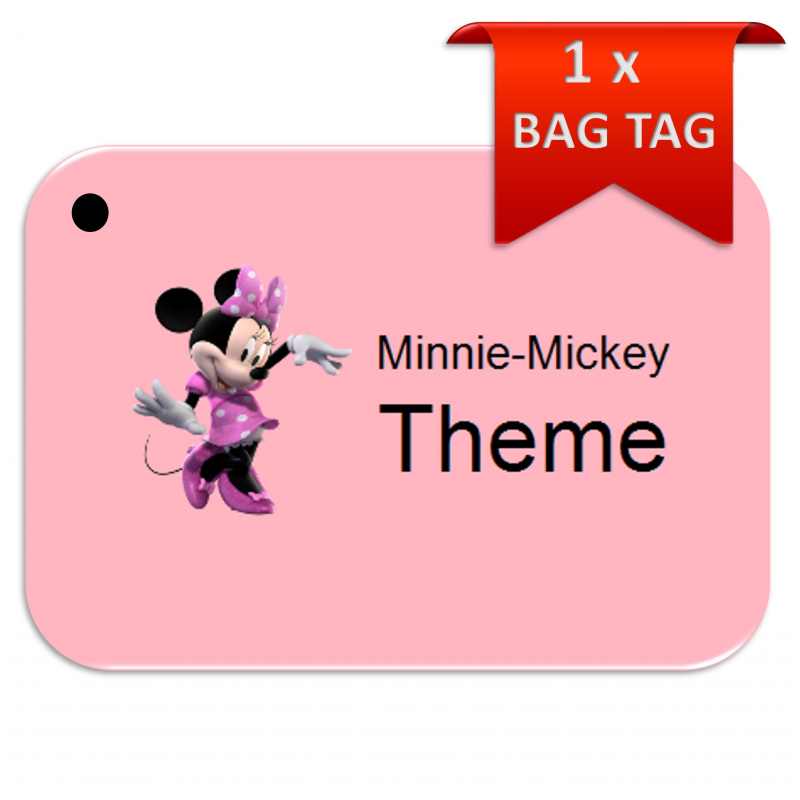 Minnie & Friends BagTag