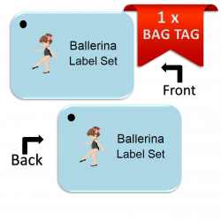 Ballerina-BagTag