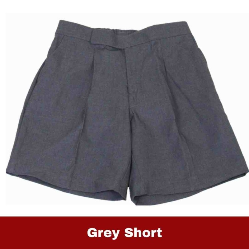 School Short Grey