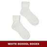 Maroon school socks