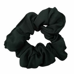 Black Hair Scrunchies