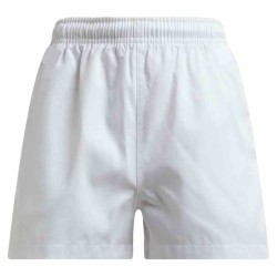 Rugby Rip Short White (With Velcro)