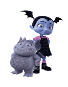 Vampirina Label Theme