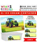 2L Ice Cream Container Labels