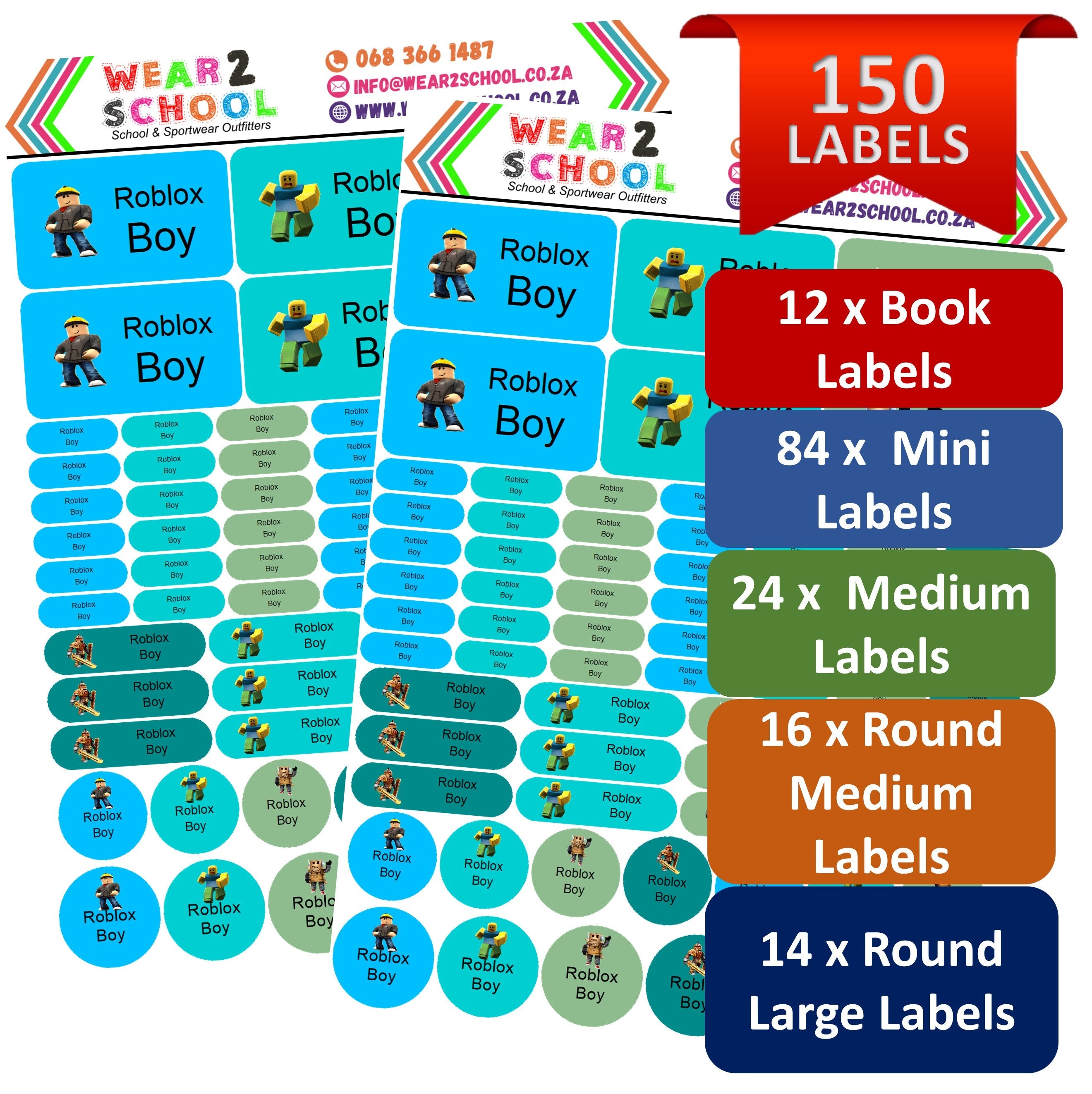 Stationery Labels